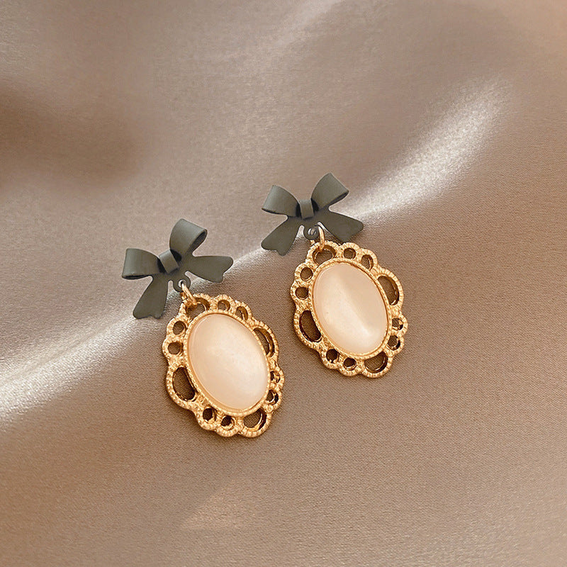Wholesale Retro Metal Earrings Geometric Versatile Earrings ACC-ES-Mengf003