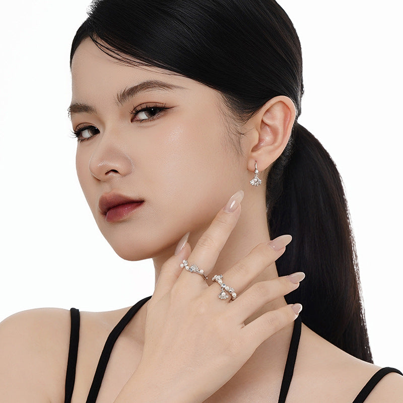 Wholesale Sterling Silver Smart Shell Finger Ring