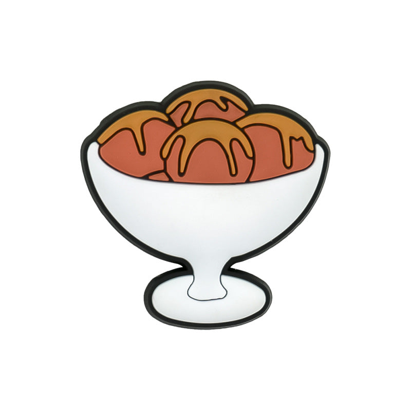 Wholesale 100pcs Random Cartoon Cute Shoes Accessories Shoes Charms