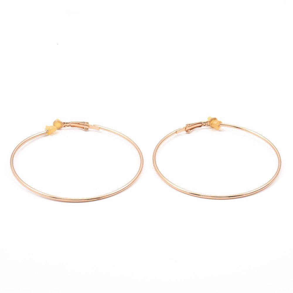 Wholesale  simple round earring