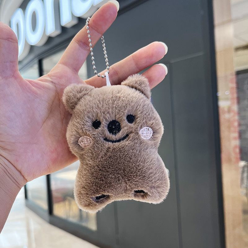 Wholesale Cute Capybara Star Cartoon Pendant Plush Keychain