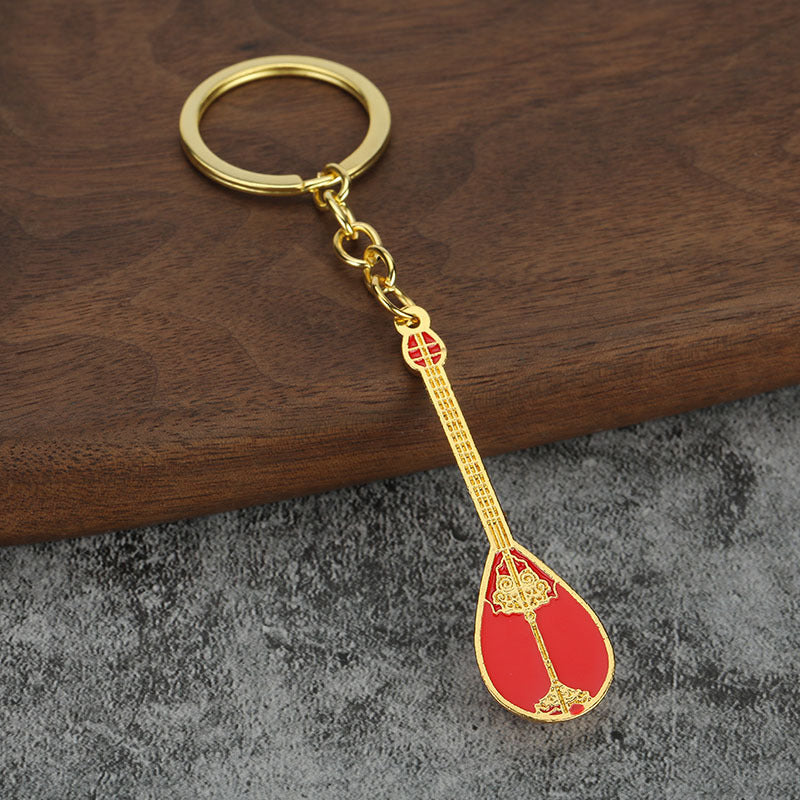 Wholesale Color Alloy Dongbula Keychain