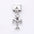 Wholesale 10pcs Italian Charm Bracelet 9mm DIY Splicing Devil Eye Stainless Steel Composable Bracelet