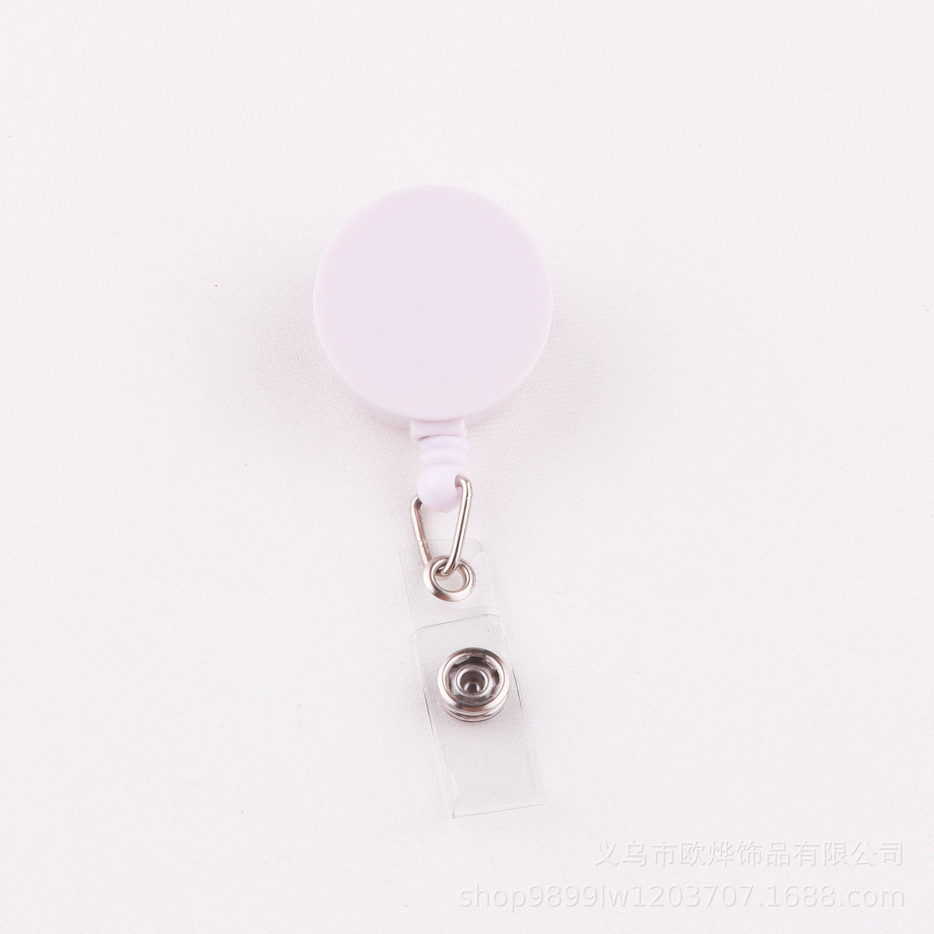 Wholesale 10pcs DIY Glossy Flat Easy Pull Badge Reels Retractable Keychains ACC-KC-OuYe002
