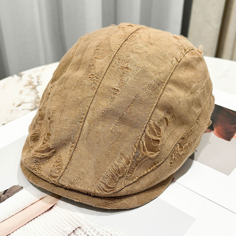 Wholesale Retro Old Dressed Duck Tongue Hat  Baseball cap