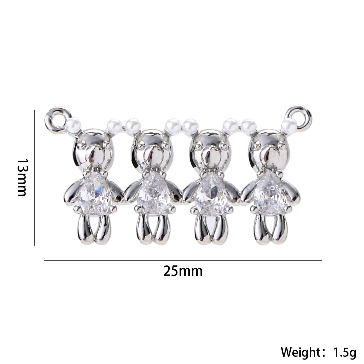 Wholesale Matching Couple Pendant Necklace 14K Gold Plated Brass Zircon Choker Fashion Accessory Gift Boutique Resale