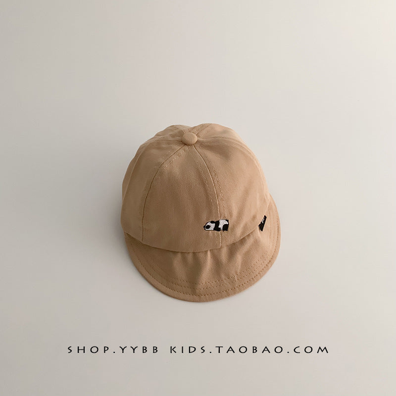 Wholesale Kids Cute Cartoon Thin Big Brim Sunshade Sunscreen Cap Summer Baseball Cap