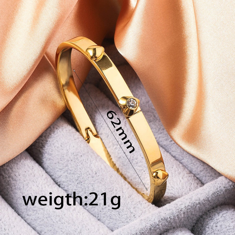 Wholesale New Style Titanium Steel Bracelet  ACC-BT-Ruif014