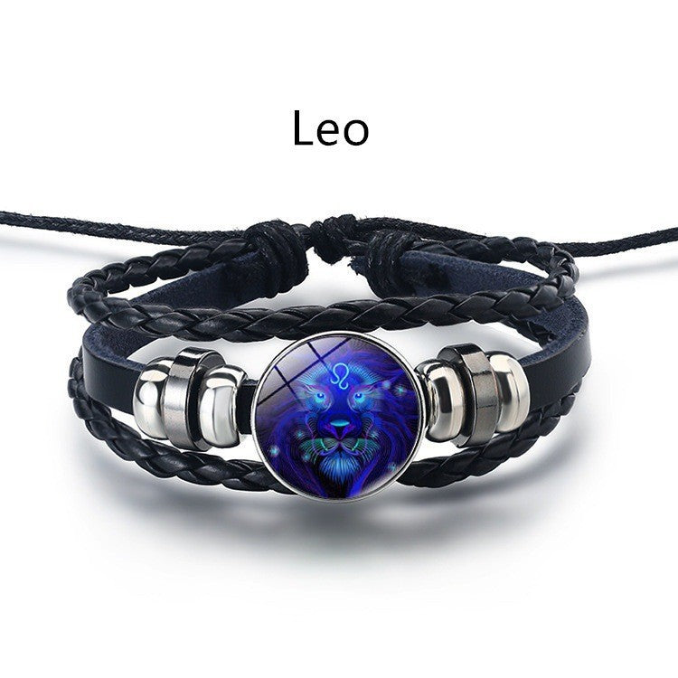Wholesale Trendy Contion Zodiac Bracelet for Unisex,  Handmade Cortex Jewelry Accessory