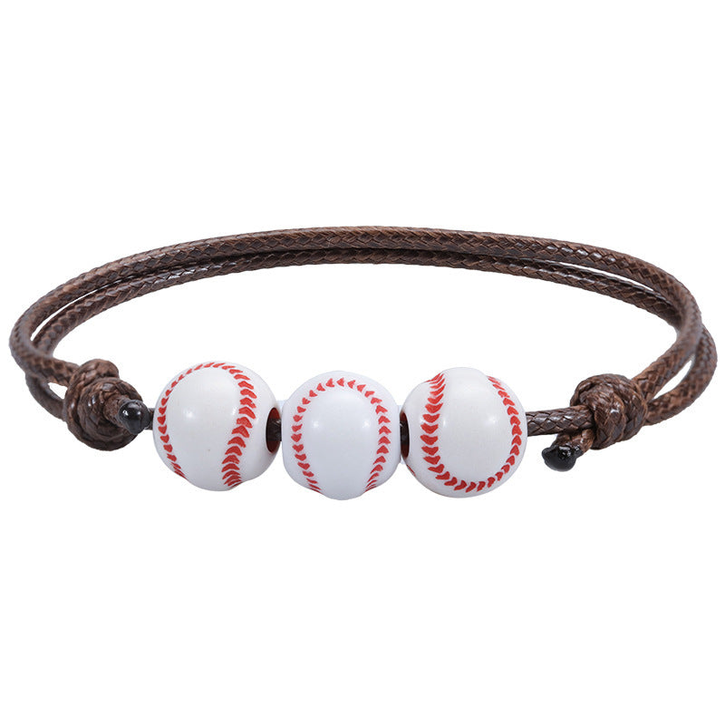 Wholesale Basketball Football Bracelet