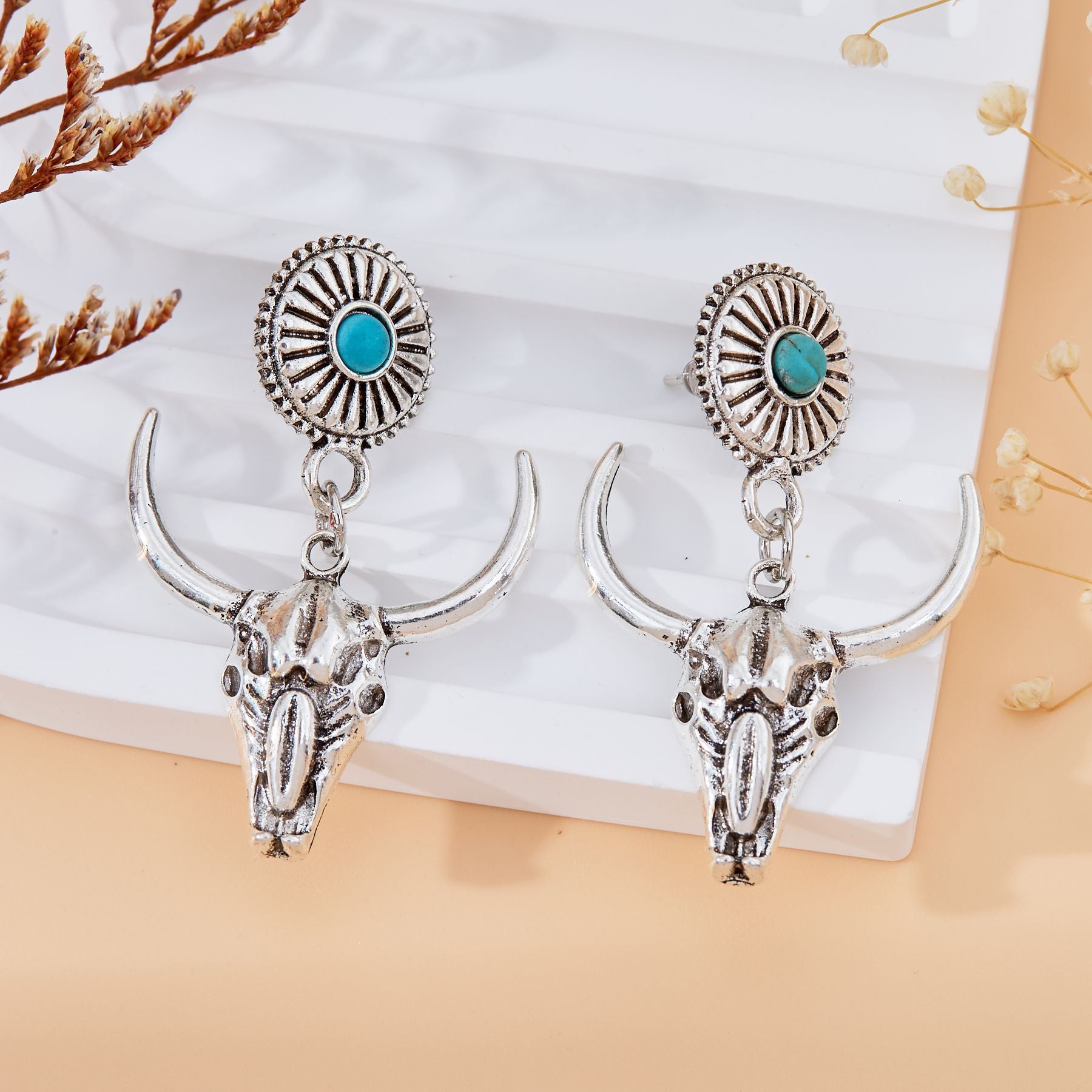 Wholesale Bohemian Retro Earrings Zinc Alloy Everyday Jewelry Accessory