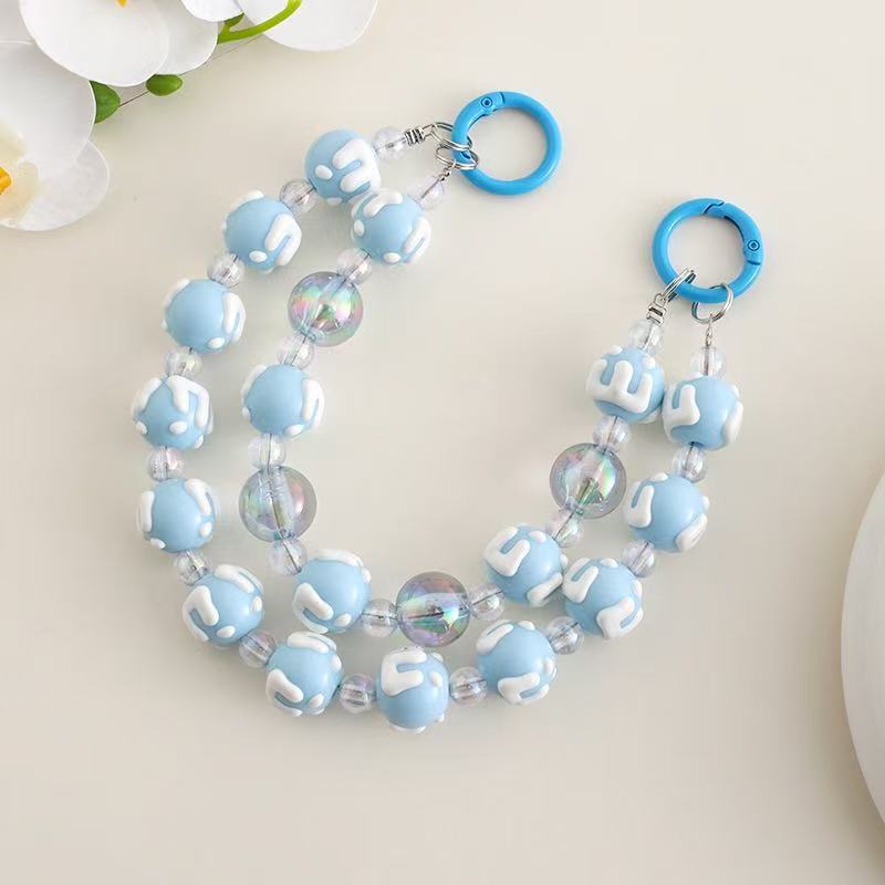 Wholesale Cartoon Double Chain Clip Open Keychain