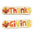 Wholesale 2pcs Thanksgiving Children' s Cute Hairpins Pumpkin Turkey Festive  Hair Clips