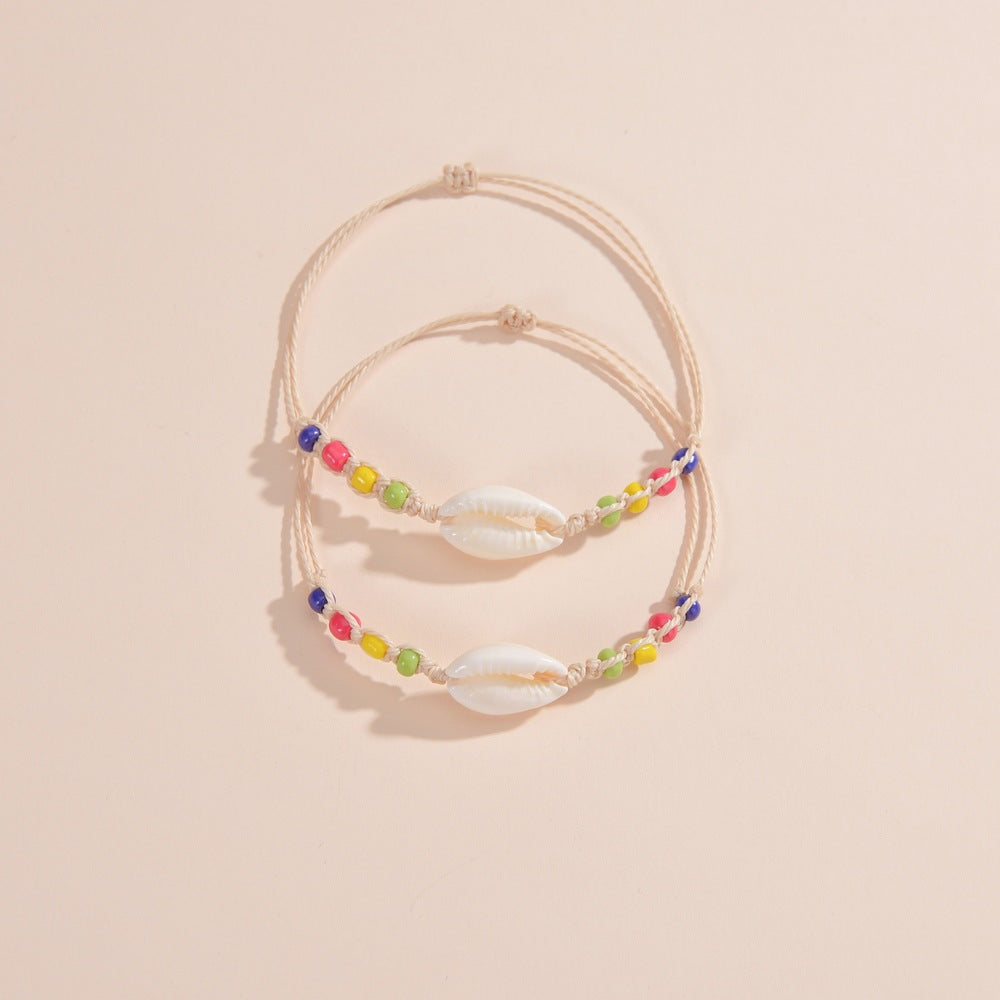 Wholesale Colorful Rice Beads  Card Friendship Bracelet suit