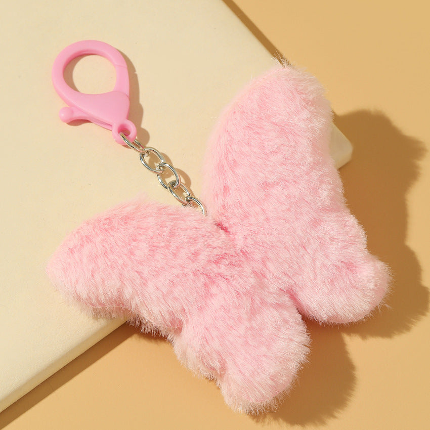 Wholesale Cute Plush Butterfly Keychains ACC-KC-RongRui011