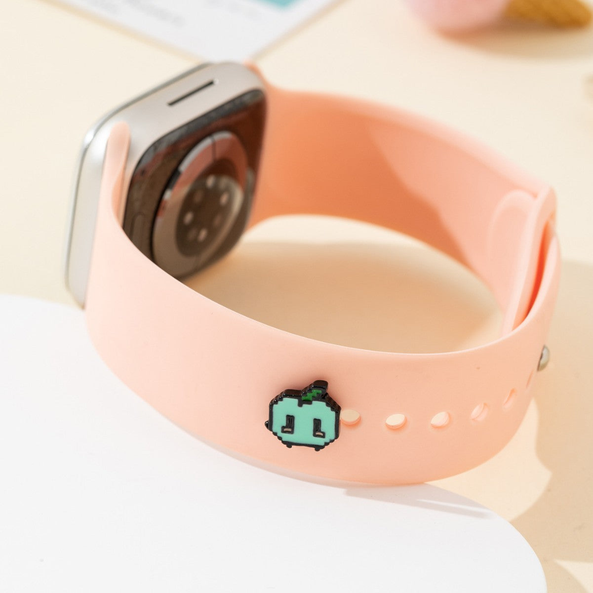 Wholesale Zinc Alloy Cartoon Decorative Buckle For Silicone Watch Bands Fashion Resale Accessory
