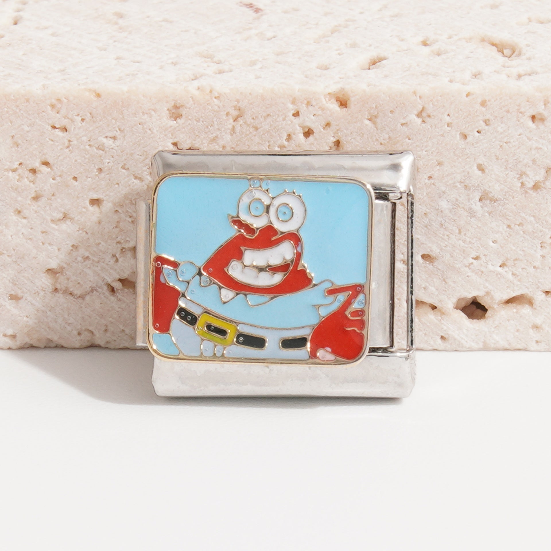 Wholesale Italian Charm Bracelet 9mm DIY Splicing Cute Creative Stainless Steel Composable Bracelet