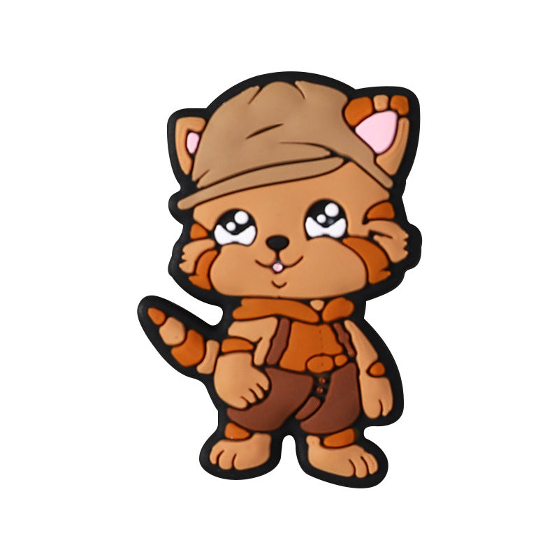 Wholesale 20pcs Cartoon Kitten Focal Beads DIY Bead Accessories  ACC-BDS-RongFa045