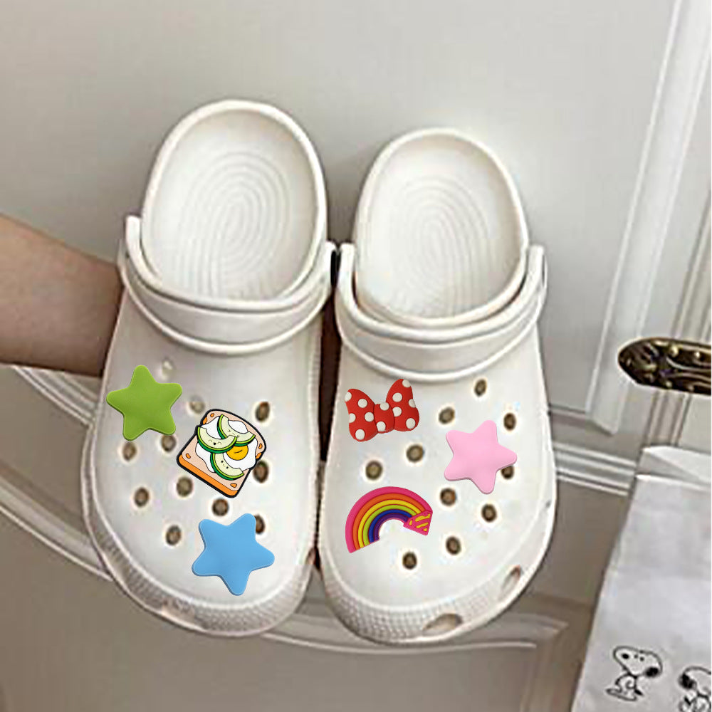 Wholesale 100pcs Random  Shoes Accessories Shoes Charms