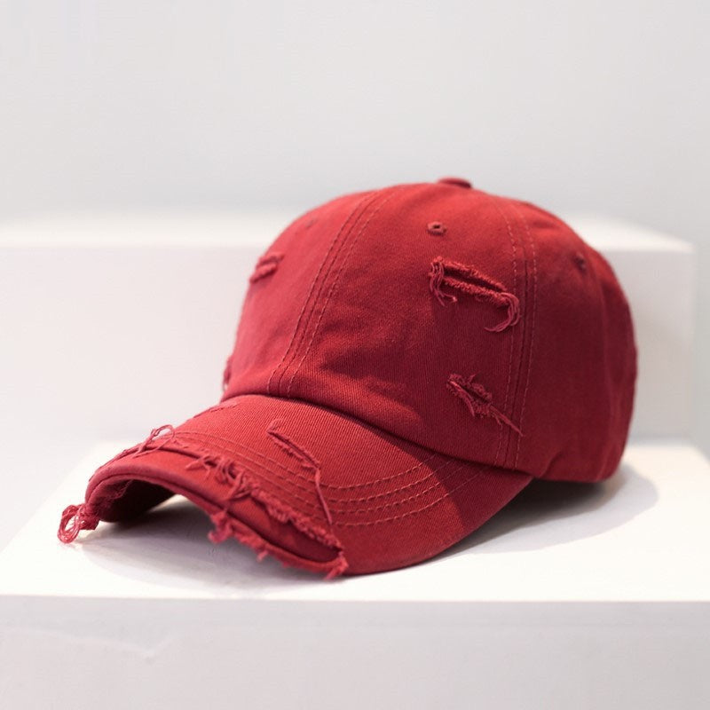 Wholesale Ripped Baseball Caps with Holes Hat ACC-HT-TangYi001