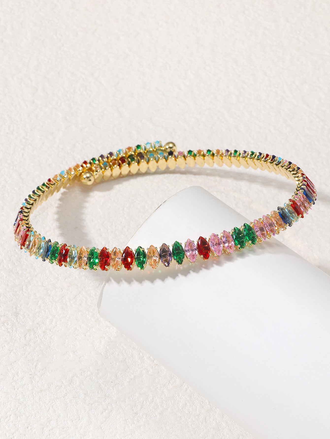 Wholesale Diamond Butterfly Necklace Colorful Diamond Clavicle Chain ACC-NE-JunJie004