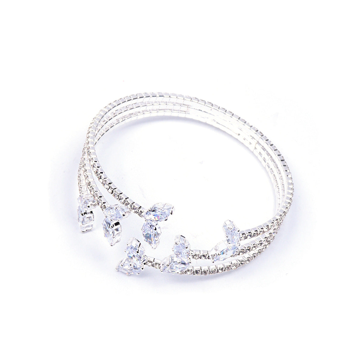 Wholesale  rhinestone stretch bracelet