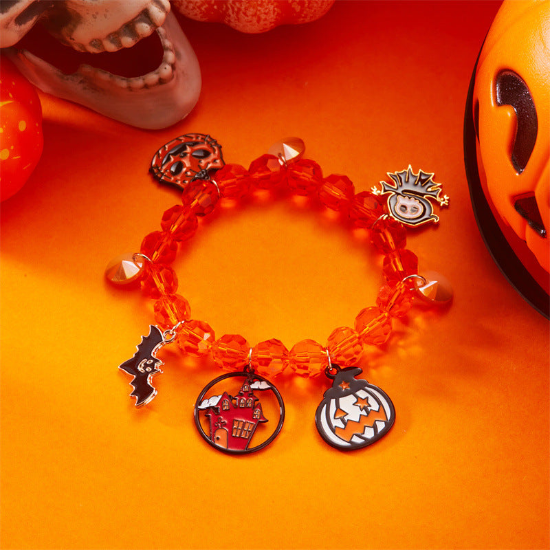 Wholesale Halloween Series Bracelets Cute and Funny Style Cartoon Pendants Ghost Bracelet