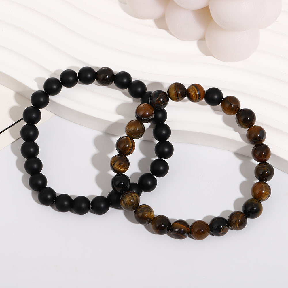 Wholesale Trendy Turquoise Couple Bead Bracelet Handmade Fashion Jewelry Accessory Gift