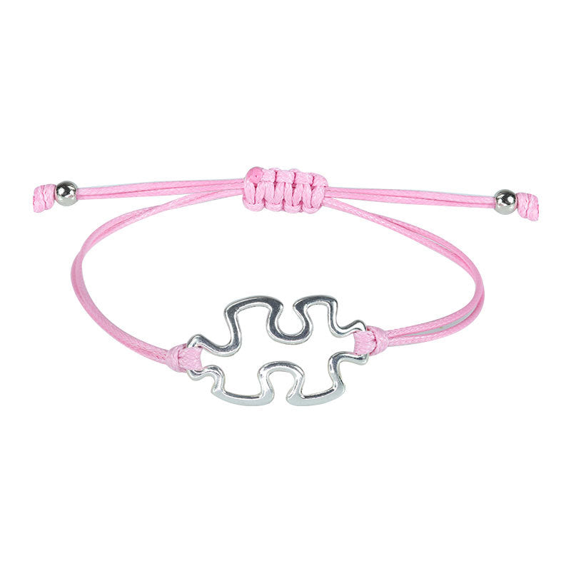 Wholesale Bracelet Puzzle Pendant Hand Ornaments Autistic Wax Rope Hand Rope