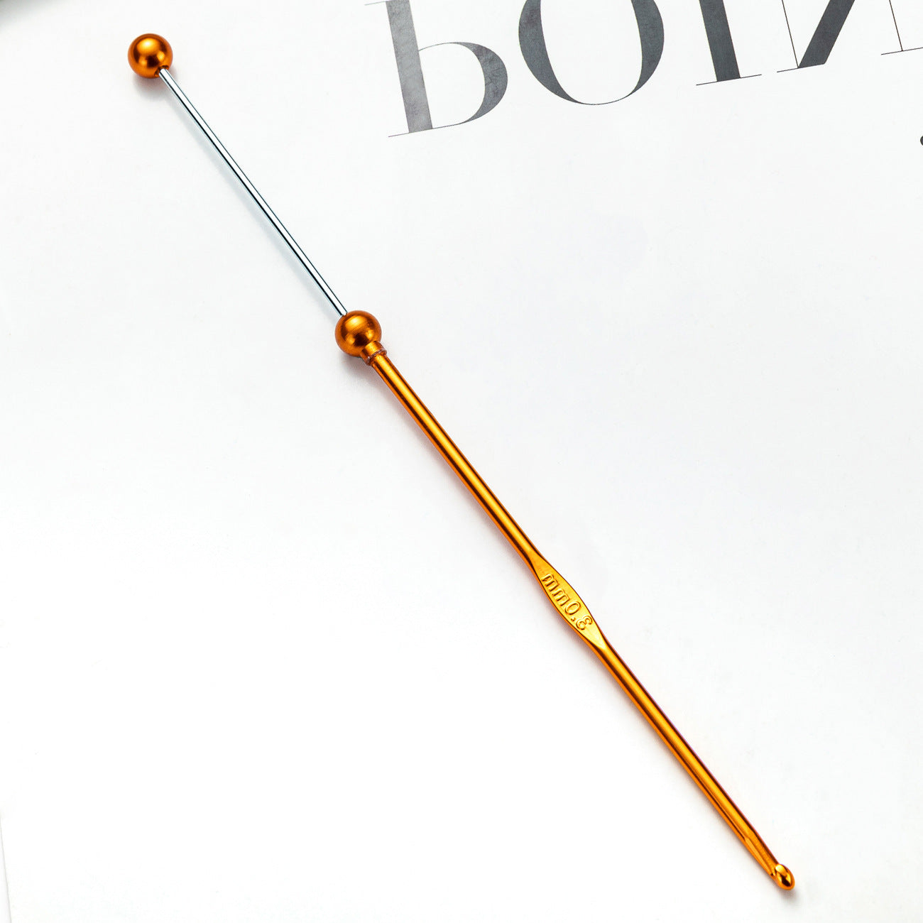 Wholesale Beadable Crochet Metal Sweater Knitting Hook Wire Tools ACC-KC-HuaH012