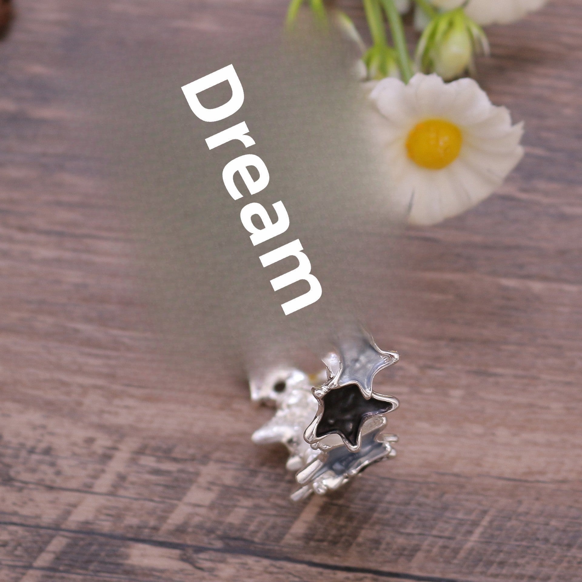 Wholesale Colorful Star Pattern Handmade Oil Painted Bracelet