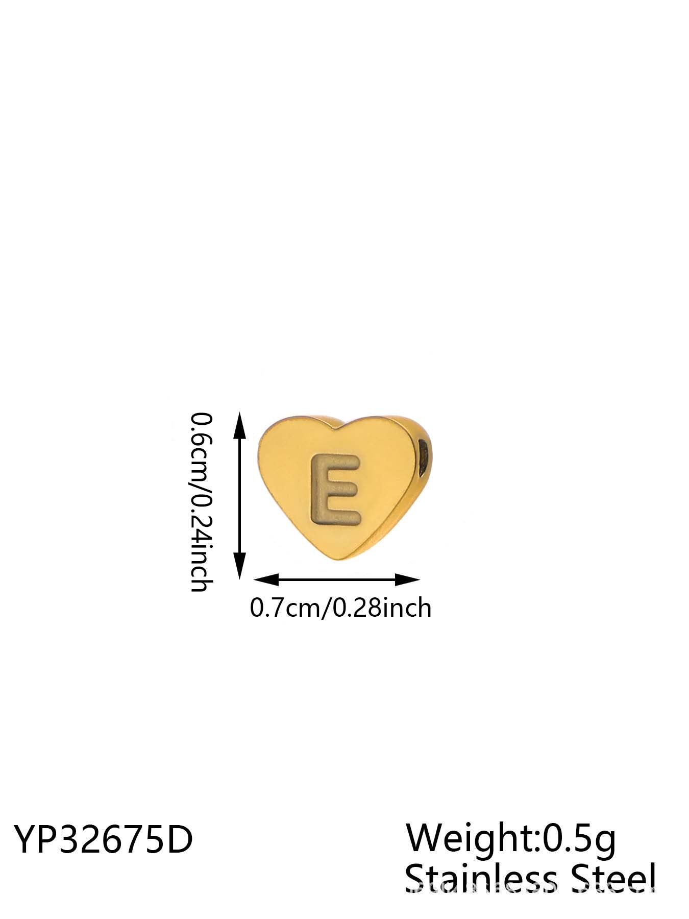 Wholesale  love English letter stainless steel pendant