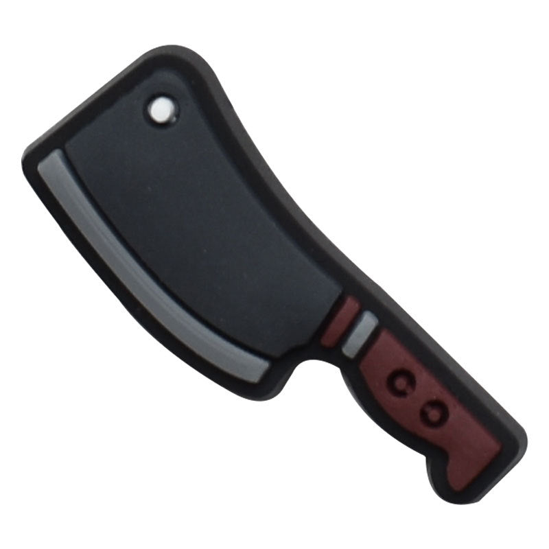 Wholesale  Random 100pcs cartoon PVC Soft Rubber Shoe Buckle Decoration