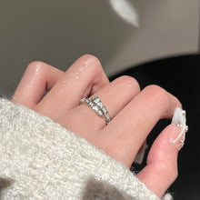 Wholesale Garland Ring Index Finger Ring for Women with Adjustable Opening ACC-RS-HuaYing001