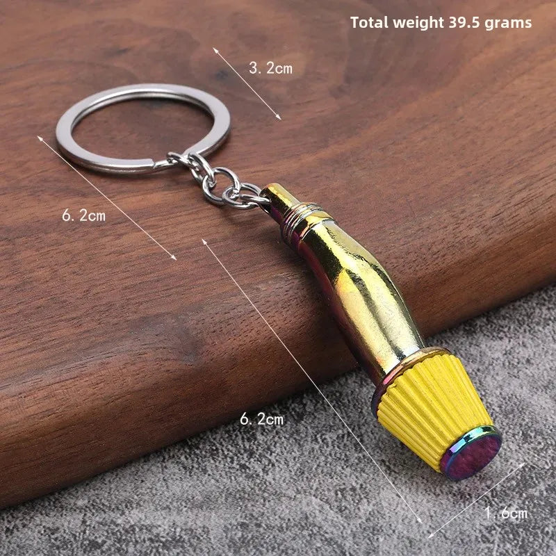 Wholesale  Mushroom Head Car Key Accessories Keychains