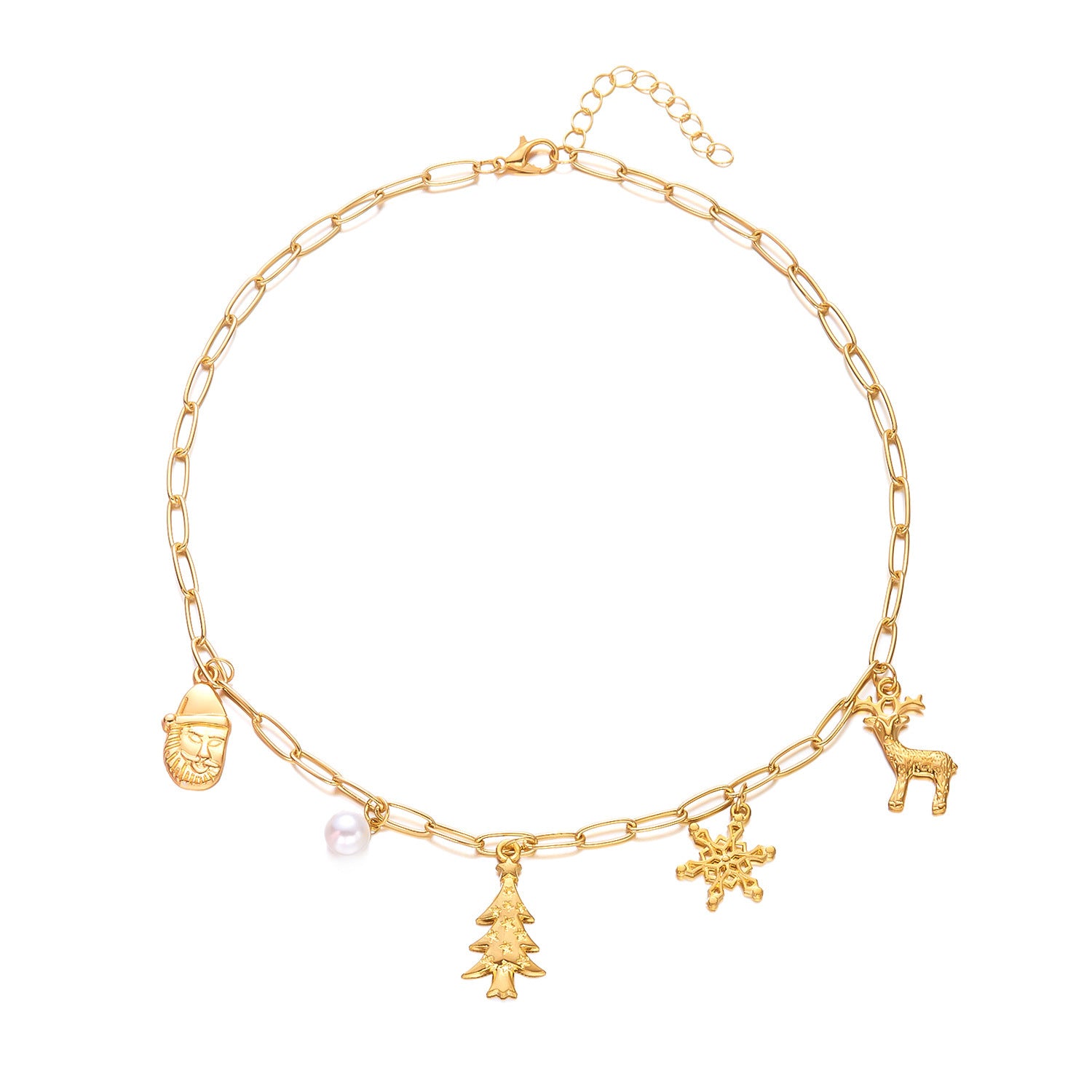 Wholesale Christmas tree snow Necklaces bracelets