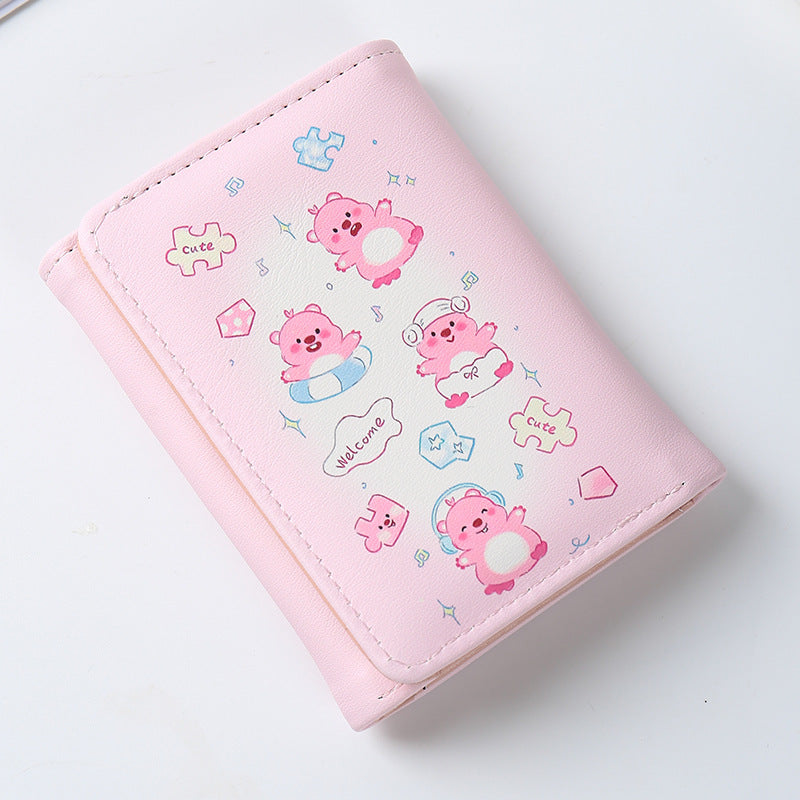 Wholesale Trifold Cute Puppy Wallet ACC-WT-Jial002