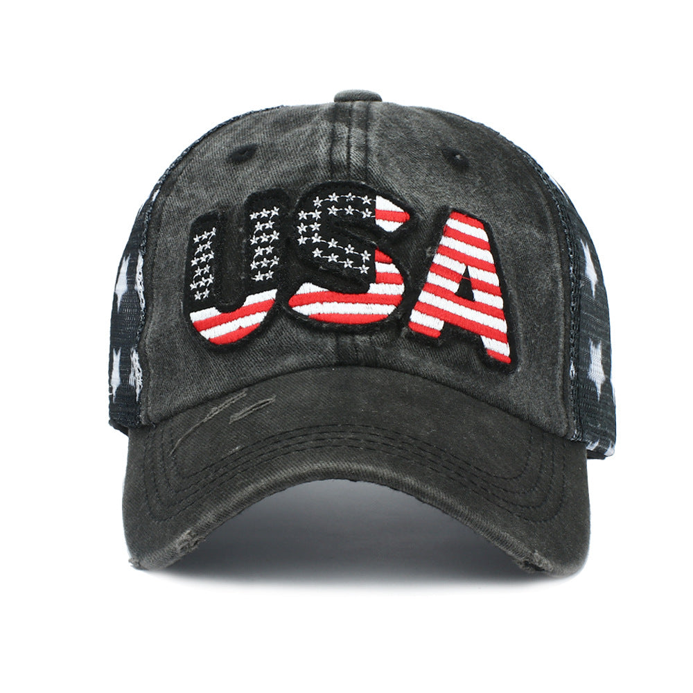 Wholesale American Independence Day USA Embroidered Baseball Cap Hat ACC-HT-RongZhao002