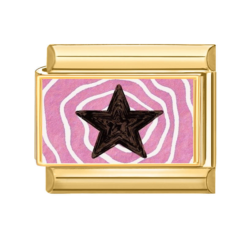 Wholesale 9mm Italian Charm Starter Bracelets DIY square Single Section Creative Stainless Steel Composable Bracelet