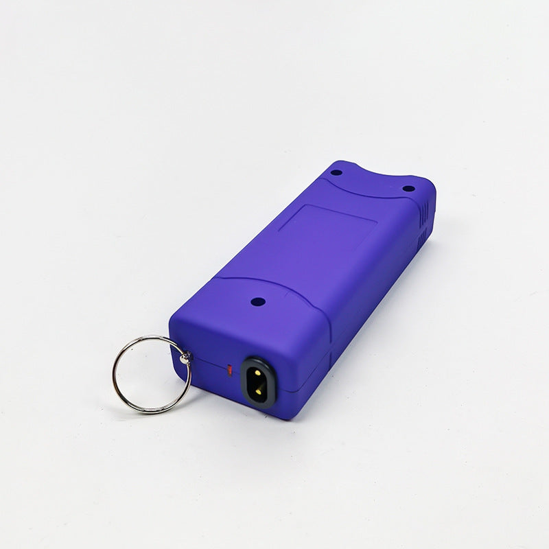 Wholesale Colorful sequins solid color multifunctional rechargeable flashlight keychain accessories