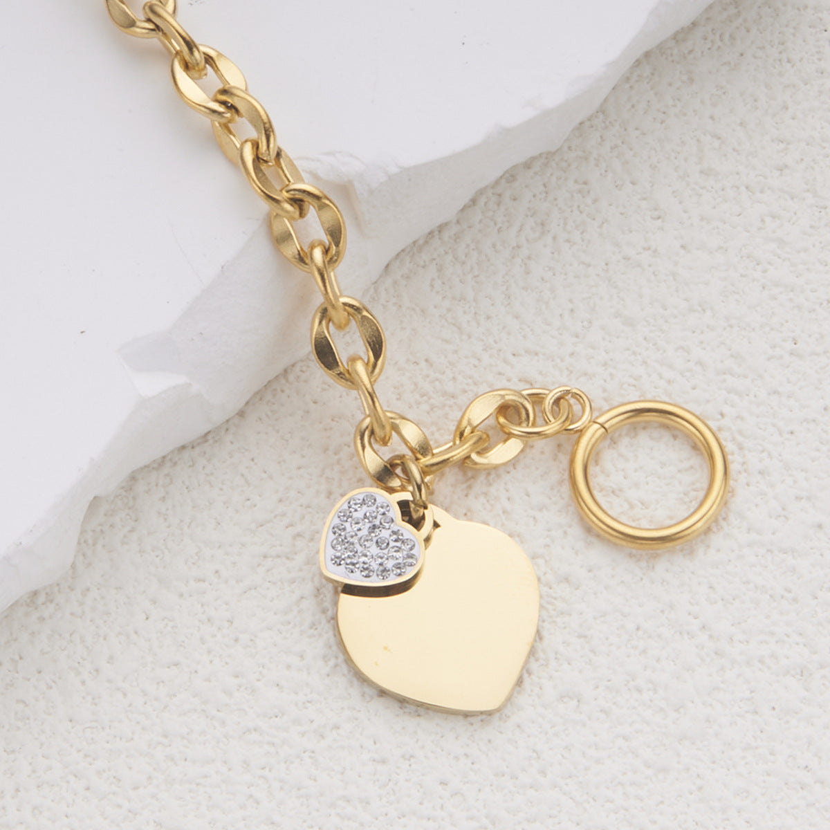 Wholesale Love Stainless Steel  Buckle High Sense  Bracelet