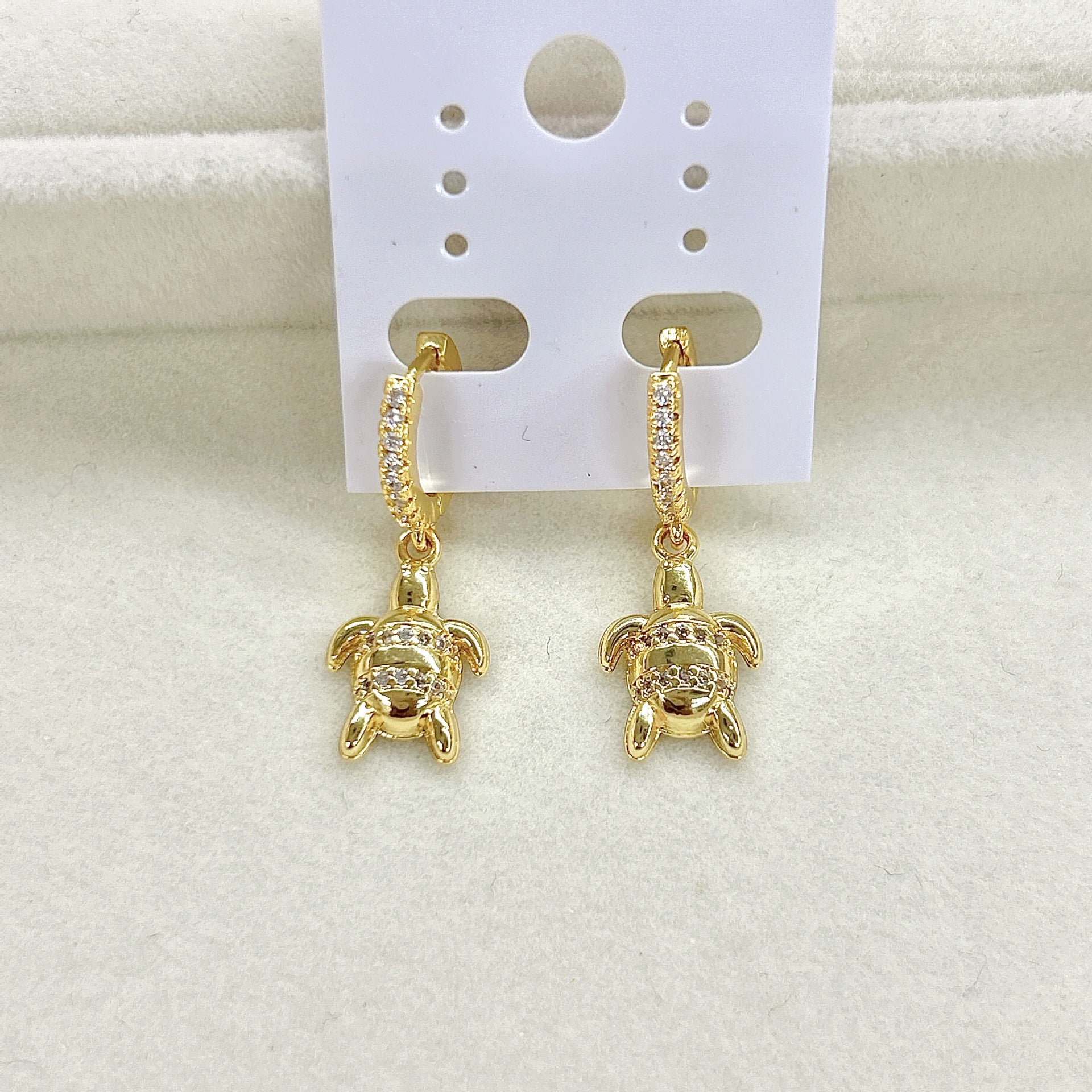 Wholesale Summer marine animal jellyfish starfish shark conch turtle pendant earrings