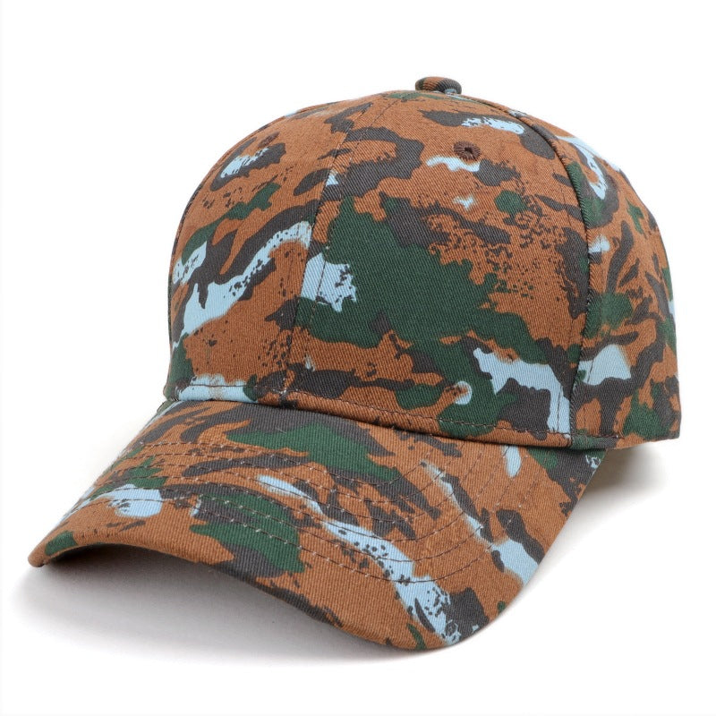 Wholesale Camouflage Baseball Cap  Casual Fashion Velcro Cap Sunscreen Sunshade Hat