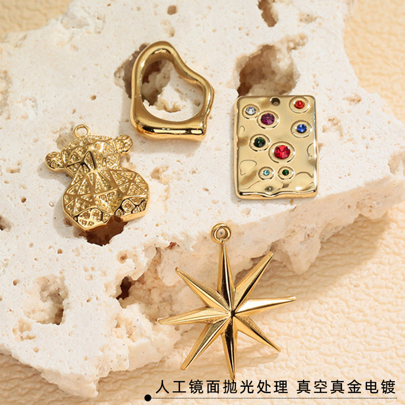 Wholesale 3D sun moon and smiley face  pendants