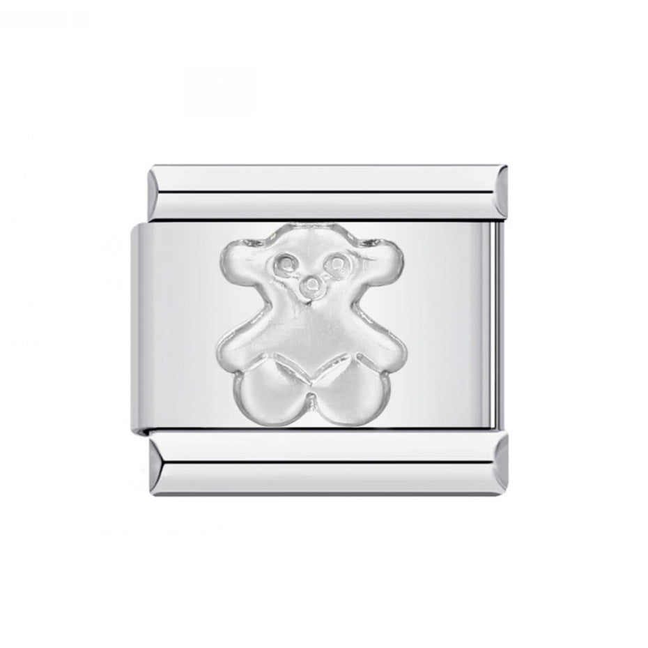 Wholesale Italian Charm Bracelet 9mm DIY Splicing Removable Stainless Steel Composable Bracelet ACC-BT-QiYing005