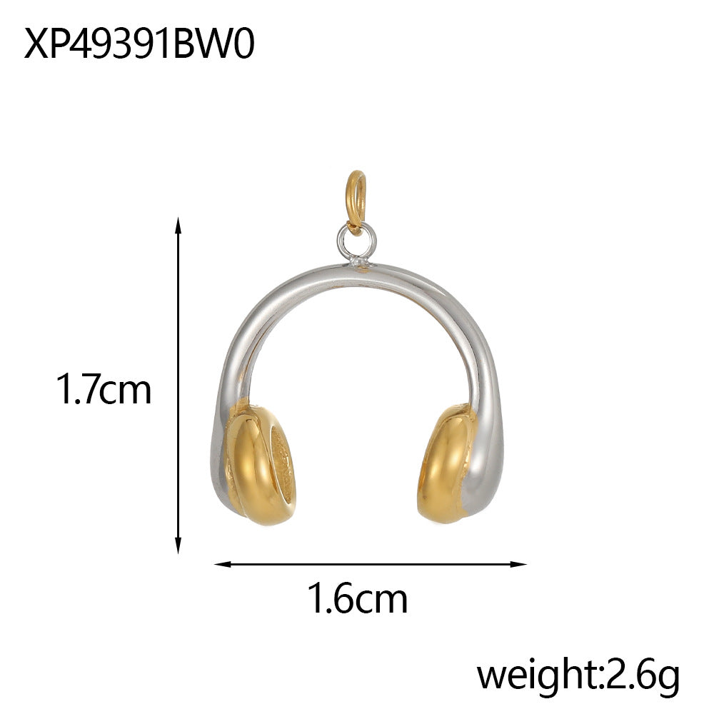 Wholesale Stainless steel three-dimensional pendant