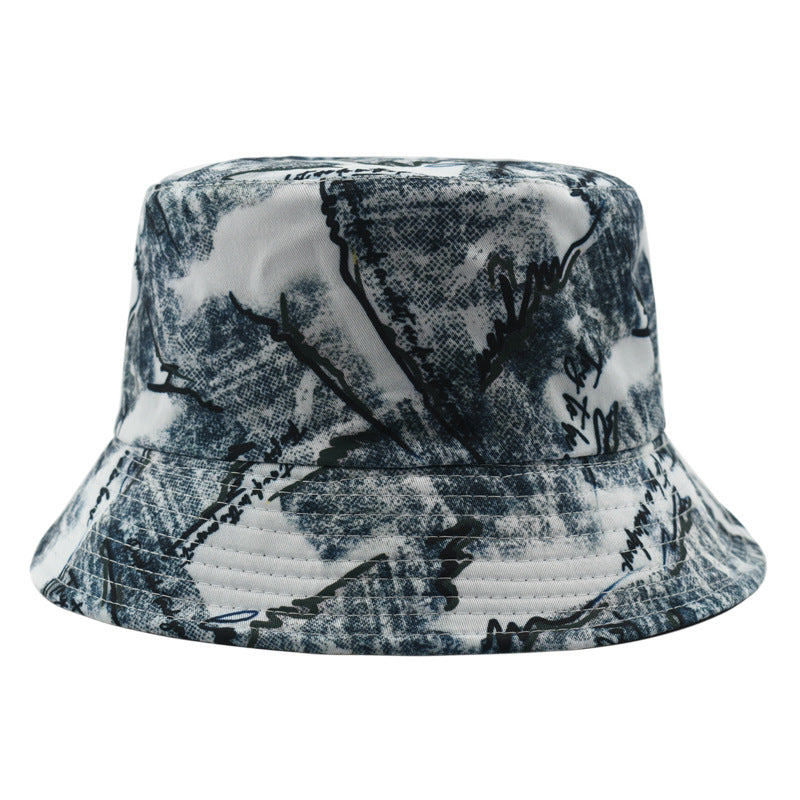 Wholesale Vintage Printed Fashion Cartoon Graffiti Bucket Hat ACC-HT-Xiny013