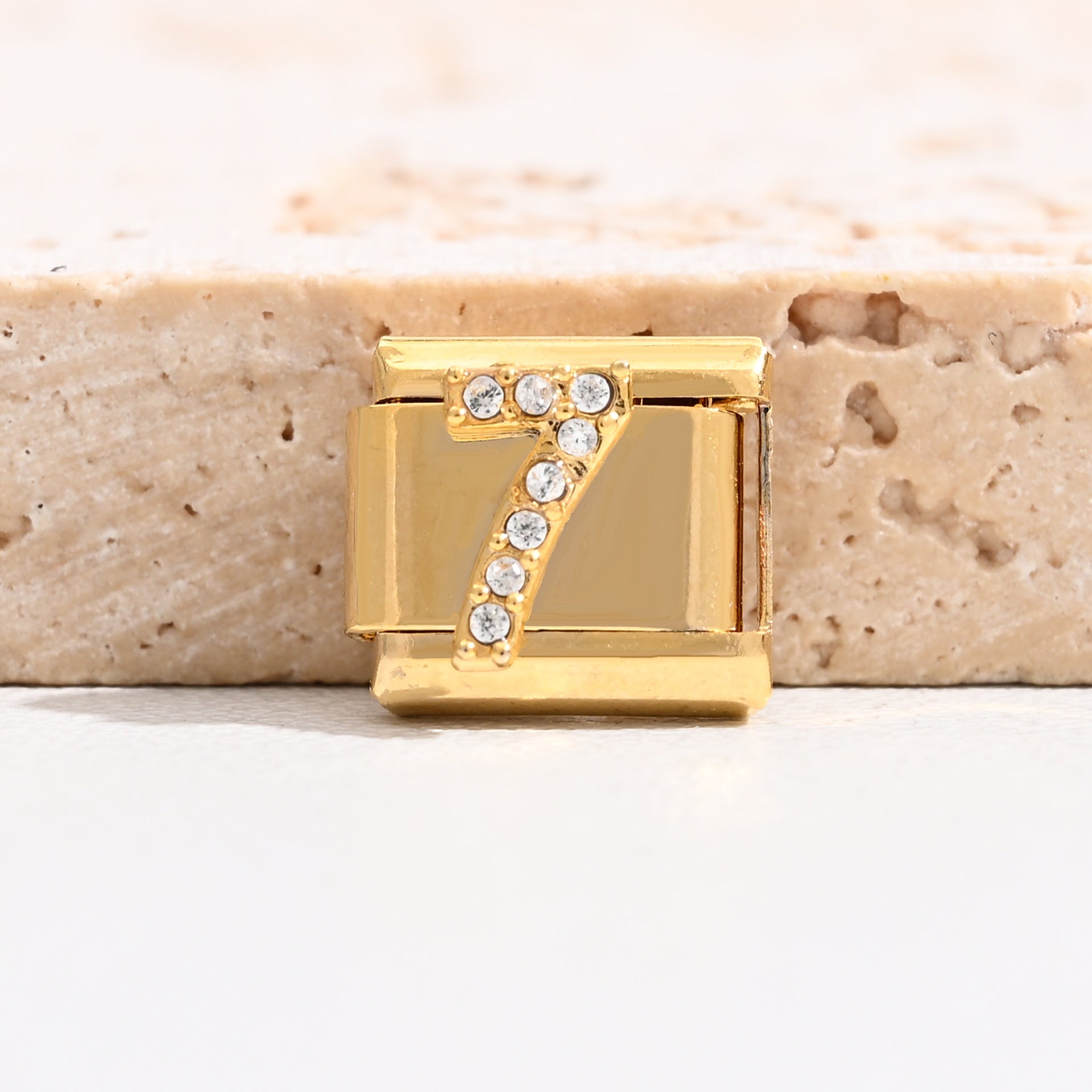 Wholesale Digital Italian Charm Starter Bracelets DIY sStainless Steel Composable Bracelet