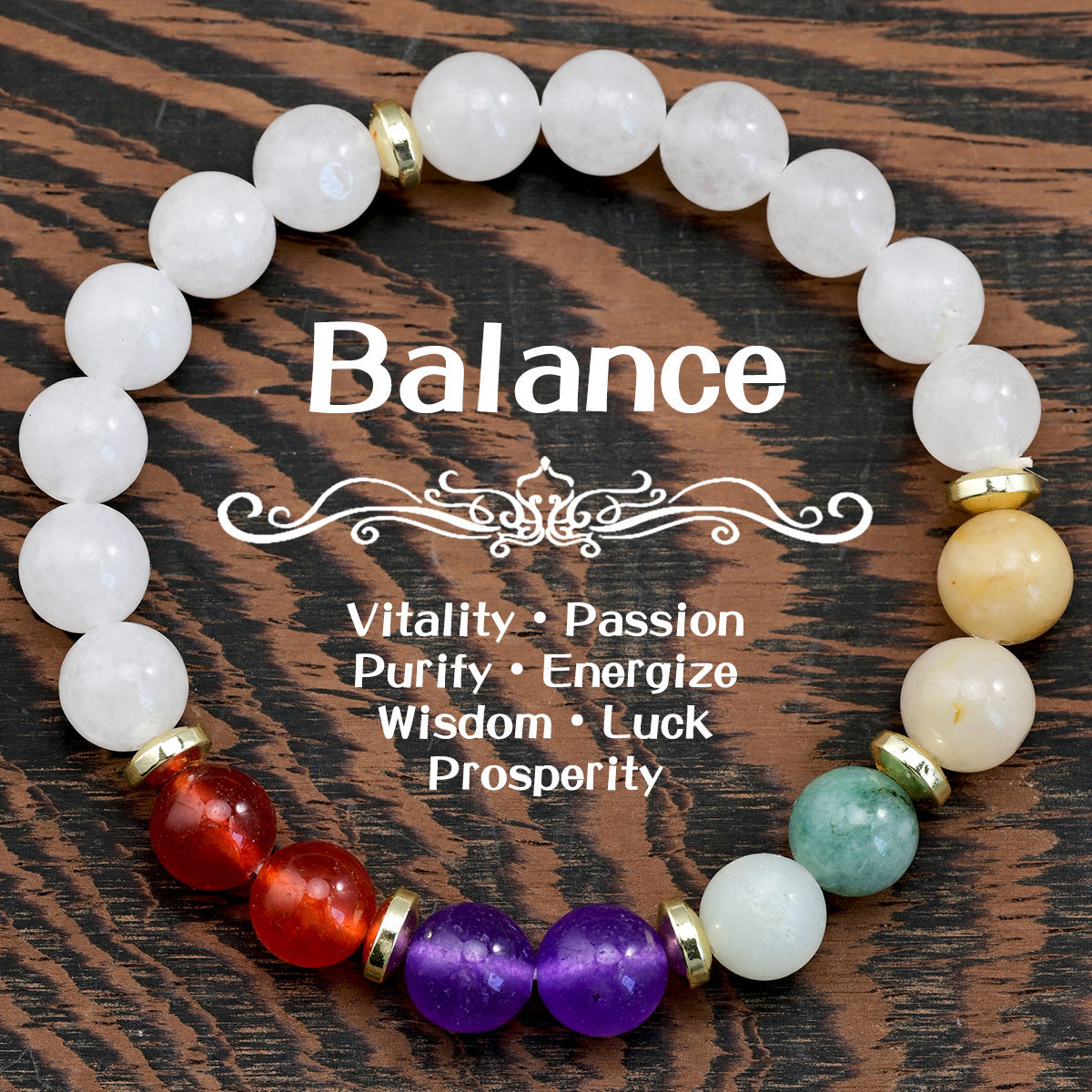 Wholesale Vintage Blue Stone Round Beaded Bracelet,  Women' s Elastic Stretch,  Fashion Accessory Gift for Resale