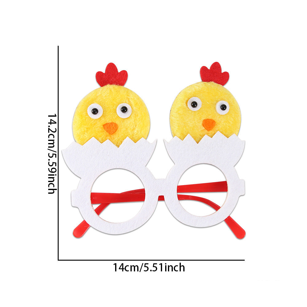 Wholesale Easter Glasses Chick Bunny Egg Funny Props Decoration
